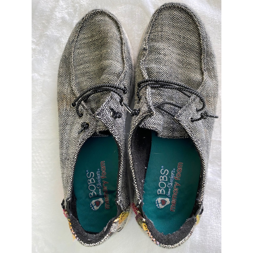 Skechers BOBS Skipper-Big Skies Slip On Boat Shoes, Womens 10